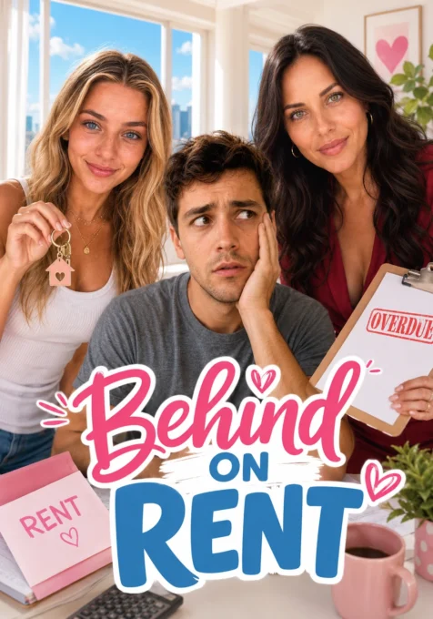 Behind on Rent Candy AI short cover