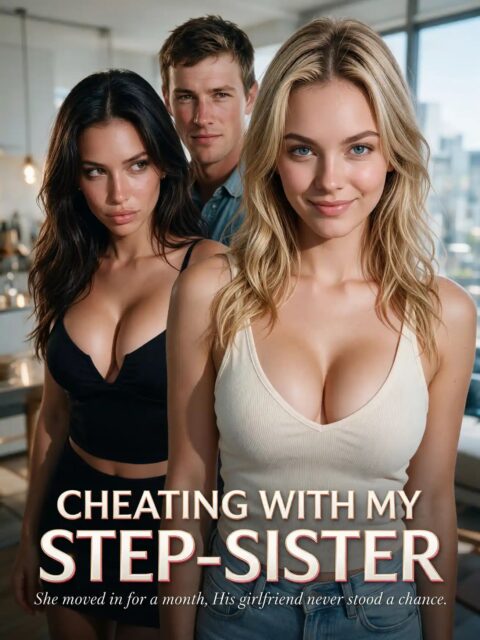 Cheating with my Step-Sister Candy AI short cover