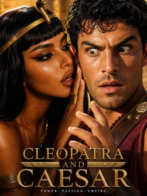 Cleopatra and Caesar Candy AI short cover