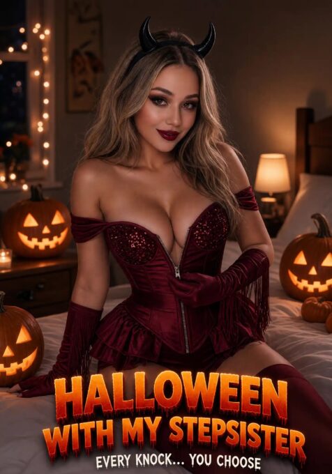 Halloween with My Stepsister Candy AI short cover