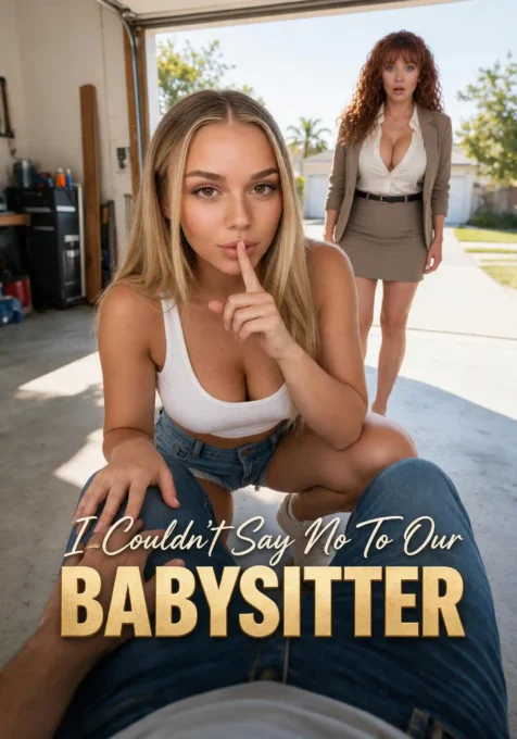 I Couldn't Say No to Our Babysitter Candy AI short cover