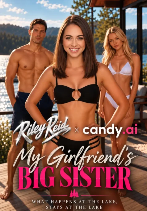 My Girlfriend's Big Sister is Riley Reid Candy AI short cover