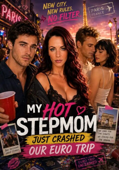 My Hot Stepmom Just Crashed Our Euro Trip Candy AI short cover