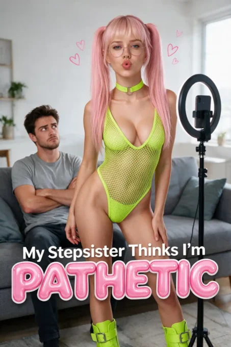 My Stepsister Thinks I’m Pathetic Candy AI short cover