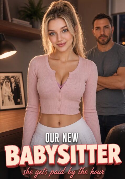 Our New Babysitter Candy AI short cover
